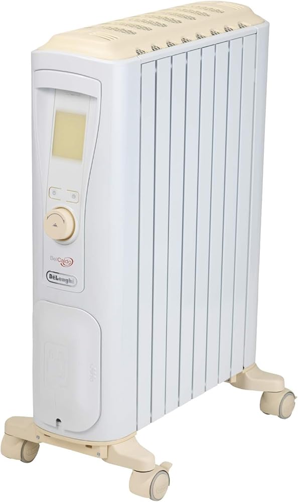 De\u0027Longhi (デロンギ) 油絵の具暖房器 ベルカルド RHJ75V0815-CR 灯し火暖房器 無し風暖房装置 遠隔操作付き添い人 [10-13畳] デロンギファミリー書きとどめるで5年引きうける