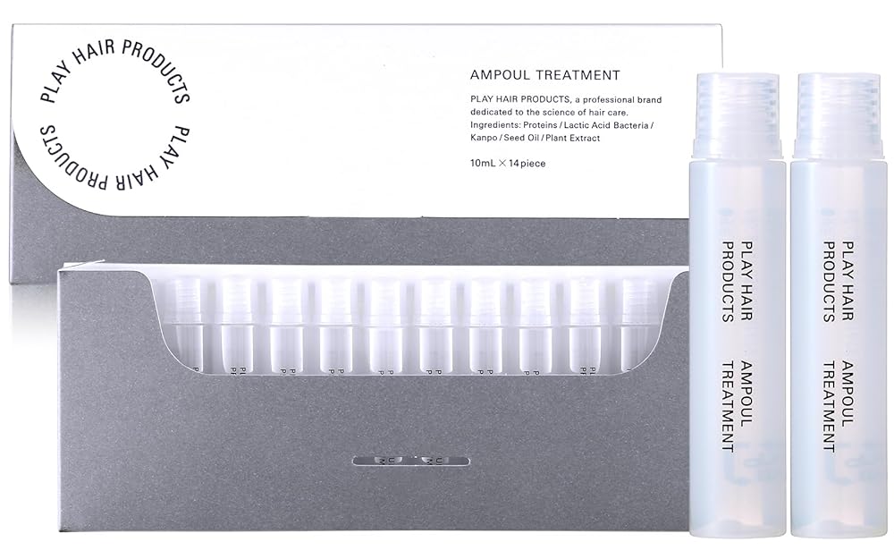 PLAY HAIR PRODUCTS AMPUL TREATMENT 10個 楽天市場】【送料無料】【サロン泣かせの感動仕上がり】プレイヘア