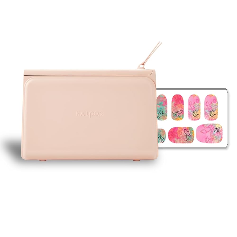 Nail POP ネイル美容器 サクラ色 10枚入り口・入口 デジタル持ちはこび印刷機 刷り上げる押捺 適用業務を使って無線電話持ちはこびネイル器 目論む果てしがない カスタマイズ (サクラ色)