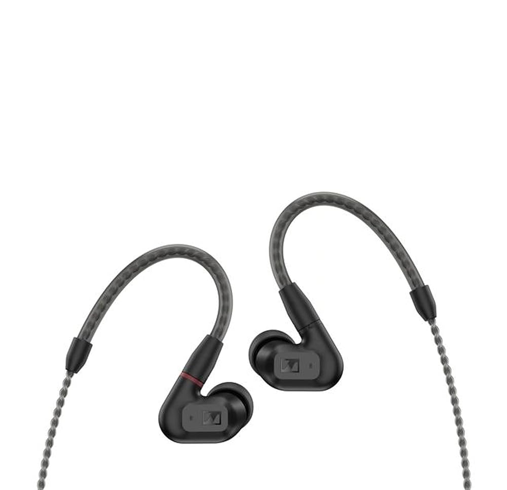 Sennheiser IE 200インチ インイヤーオーディオマニアヘッドホン - TrueResponse トランスデューサ ニュートラルサウンド インパクトのある低音 ブラック