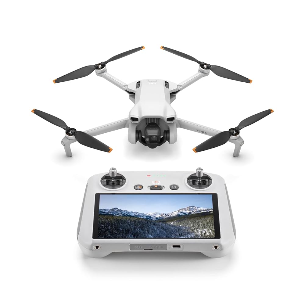 DJI Mini 3( RC リモコン付属) 4K HDR動画撮影 38分飛行時間 縦向き撮影 インテリジェント機能搭載 折りたたみ式 グレー 賠償責任保険1年無償付Z｜Libertaco Shop