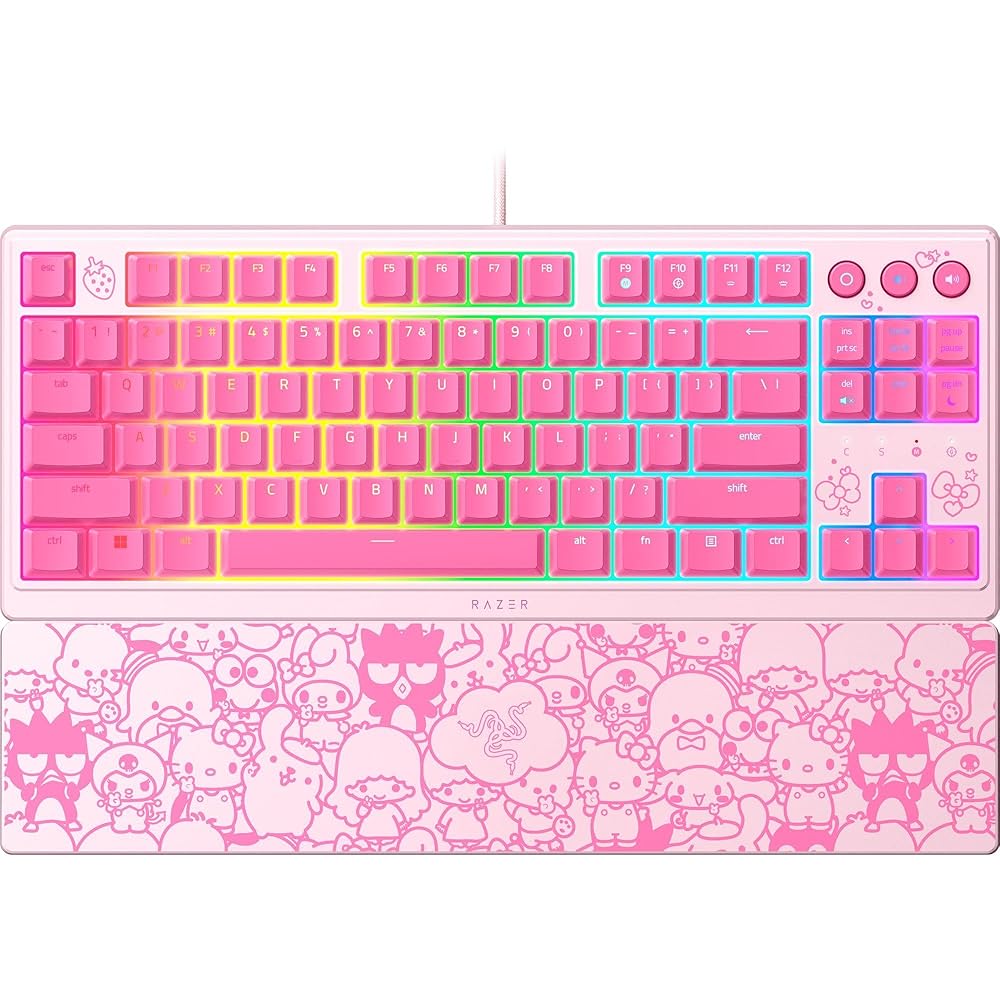 Razer レイザー Ornata V3 Tenkeyless Hello Kitty and Friends Edition 【日本定まり代わりになる店引き請ける品】