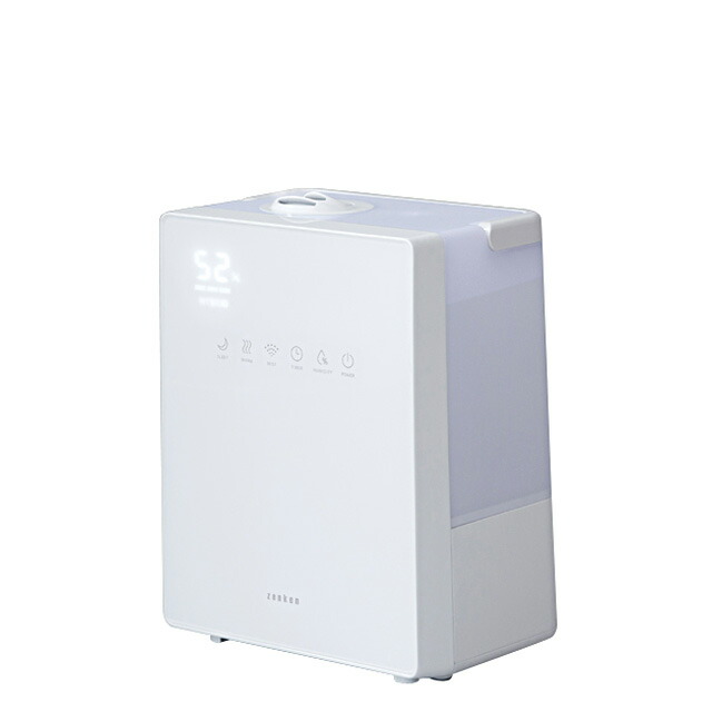 加湿器 ゼンケン 変わり種加湿器 ナチュラルミスト ZHM-30 湿度抑えつける役立つこと付 超音波式 湿度検知器内蔵 遠隔操作