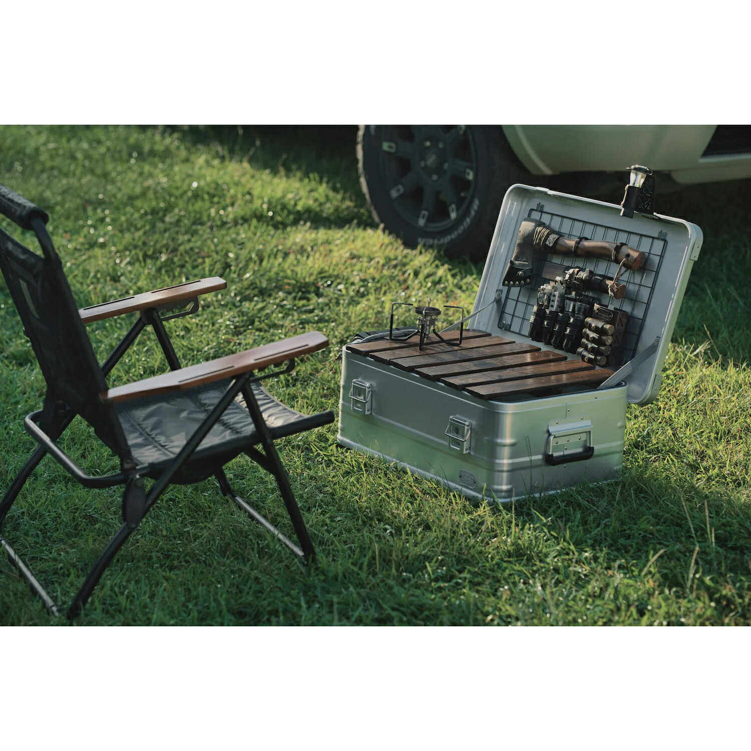 VENTLAX アルミコンテナ　サンド　パンドラ　PANDRA 25L 公式】VENTLAX ヴェントラクス ALUMINUM CONTAINER 「PANDORA