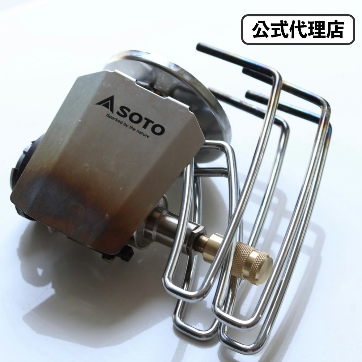 【楽天市場】【公式代理店】koto 真鍮ノブ SOTO ST-310 Brass アウトドアバーナーカスタム アウトドア キャンプ
