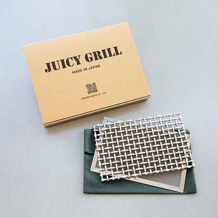 【楽天市場】ジューシーグリル 高級ステンレス製焼き網 真鍋工業 バーベキュー ソロキャンプ アウトドア：Liberty Base Products