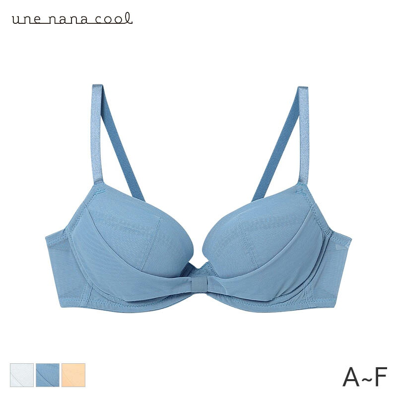 ウンナナクール　ブラジャーショーツセットM une nana cool ブラジャー ショーツセット 「WEB限定ブラ