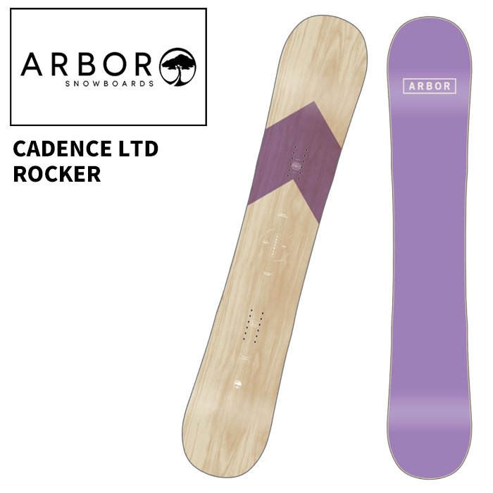 ARBOR アーバー スノーボード 板 CADENCE LTD ROCKER 23-24 モデル レディース