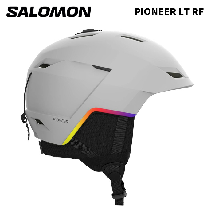 SALOMON サロモン ヘルメット PIONEER LT　ROUND FIT/ASIAN FIT　GREY L47331900 24-25モデル 9,818円