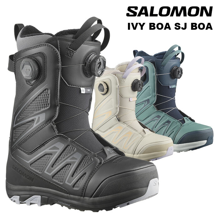楽天市場】23-24 SALOMON IVY BOA SJ BOA サロモン ブーツ BOOTS