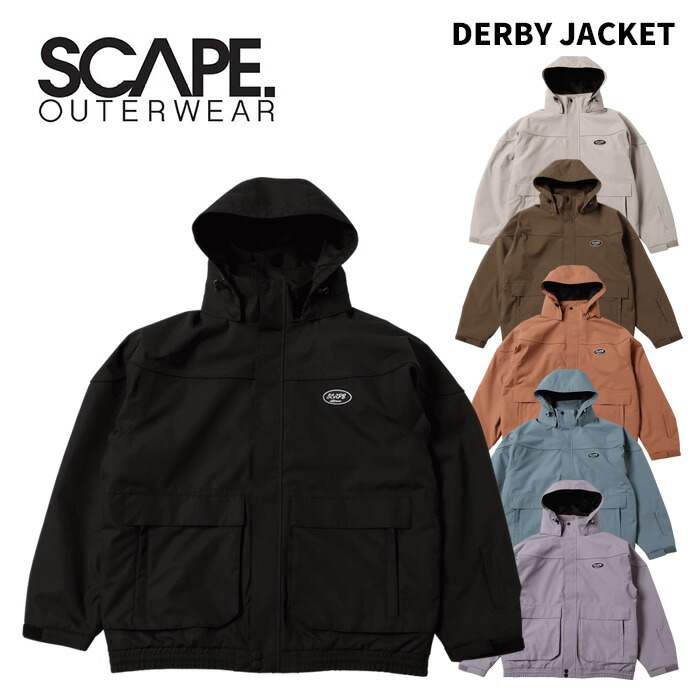 楽天市場】【10%OFF】SCAPE エスケープ DERBY JACKET 24-25 メンズ