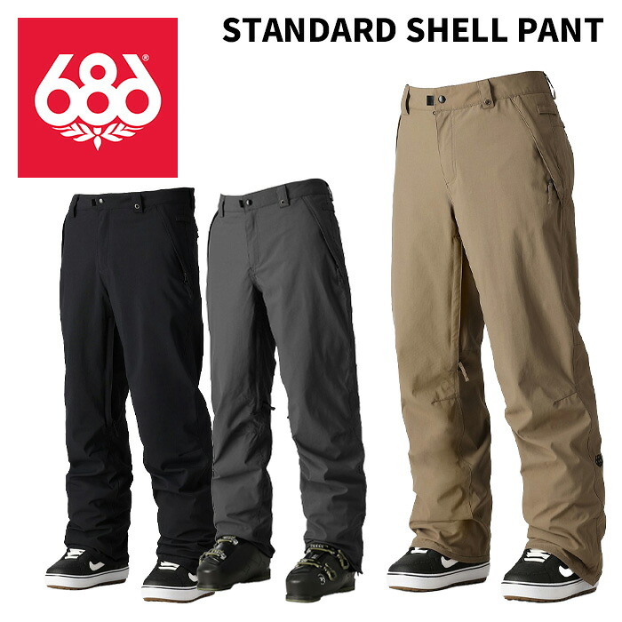 686 シックスエイトシックス ウェア STANDARD SHELL PANT 24-25(2025)モデル パンツ|Liberty SNOW LIFE SHOP