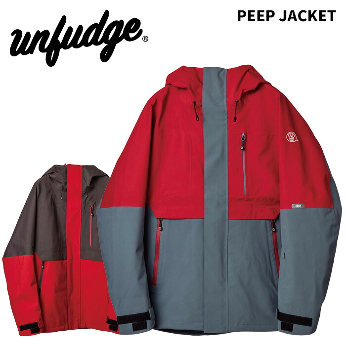 UNFUDGE アンファッジ お召しもの PEEP JACKET 24-25(2025)真似形 上衣 スポーツ・アウトドア-ジャケット-メンズウェア
