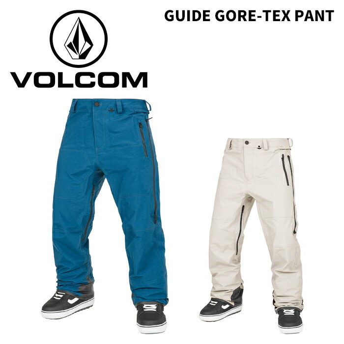 VOLCOM ボルコム 御召しもの GUIDE GORE-TEX PANT 24-25(2025)真似形 ズボン下