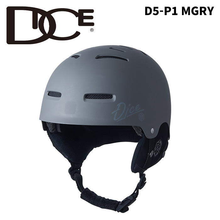 DICE ダイス ヘルメット D5 P1 MGRY 25-26モデル
