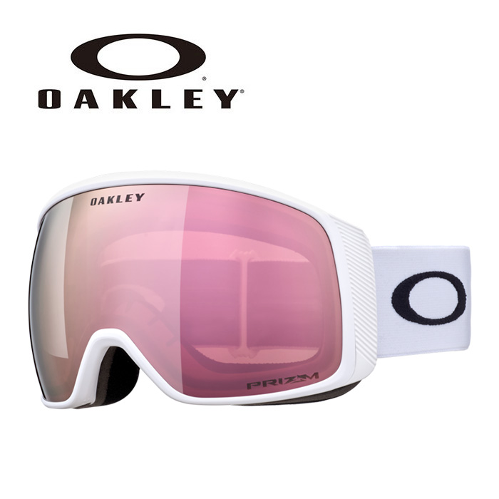 OAKLEY オークリー ゴーグル FLIGHT TRACKER L/MATTE WHITE/PRIZM ROSE GOLD IRIDIUM OO7104-62 71046200 25-26 モデル