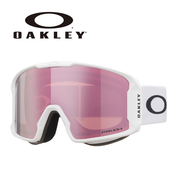OAKLEY オークリー ゴーグル LINE MINER L/MATTE WHITE/PRIZM ROSE GOLD IRIDIUM OO7070-C5 7070C501 25-26 モデル