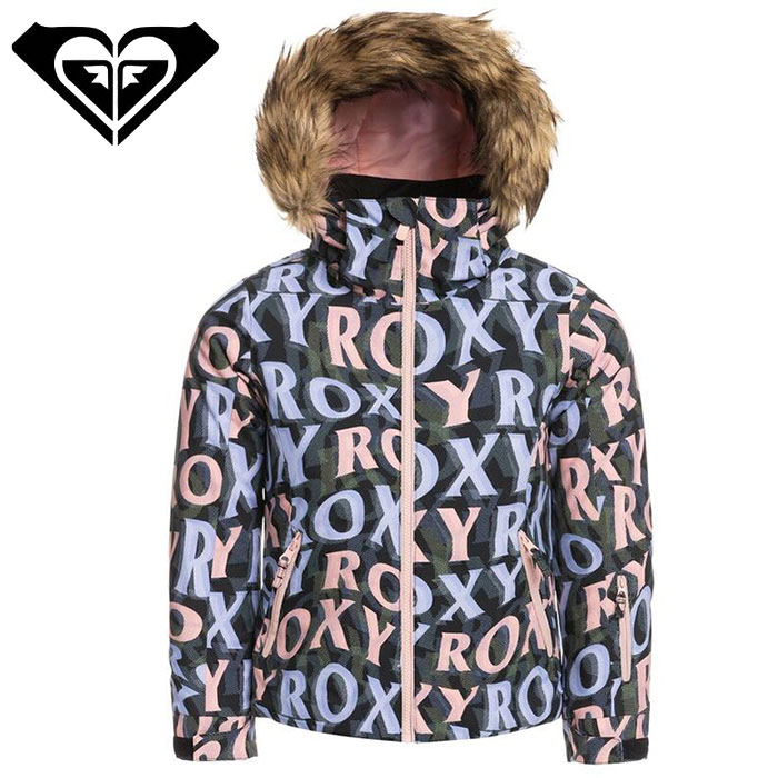 子供用　ROXY【ERGTJ03142 JET SKI GIRL JACKET】ロキシー　ジェットスキーガールジャケット　ウェア