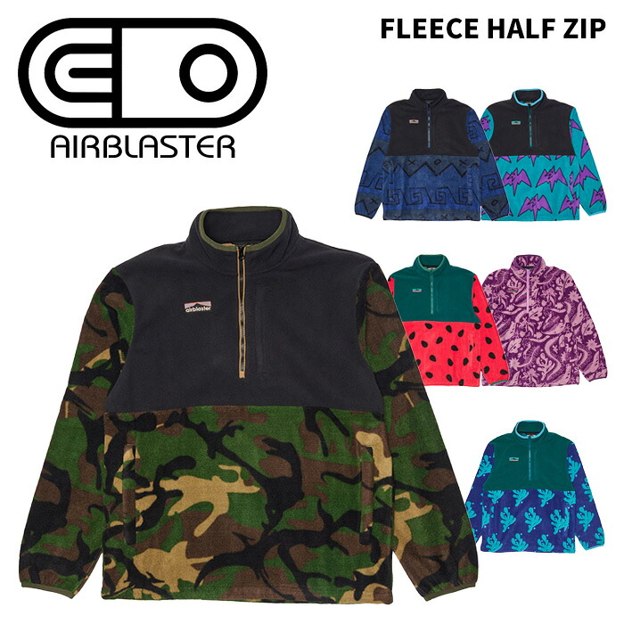 AIRBLASTER エアブラスター ウェア FLEECE HALF ZIP 25-26 モデル ジャケット