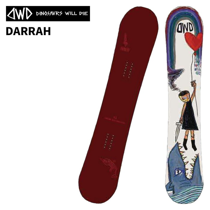 DINOSAURS WILL DIE ダイナソーズウィルダイ スノーボード 板 DARRAH 25-26 モデル|Liberty SNOW LIFE SHOP