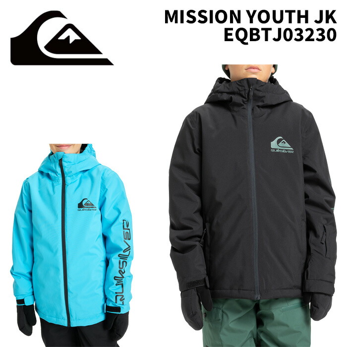 Quiksilver クイックシルバー ウェア MISSION YOUTH JK【EQBTJ03230】25-26(2026)モデル ジャケット ジュニア|Liberty SNOW LIFE SHOP