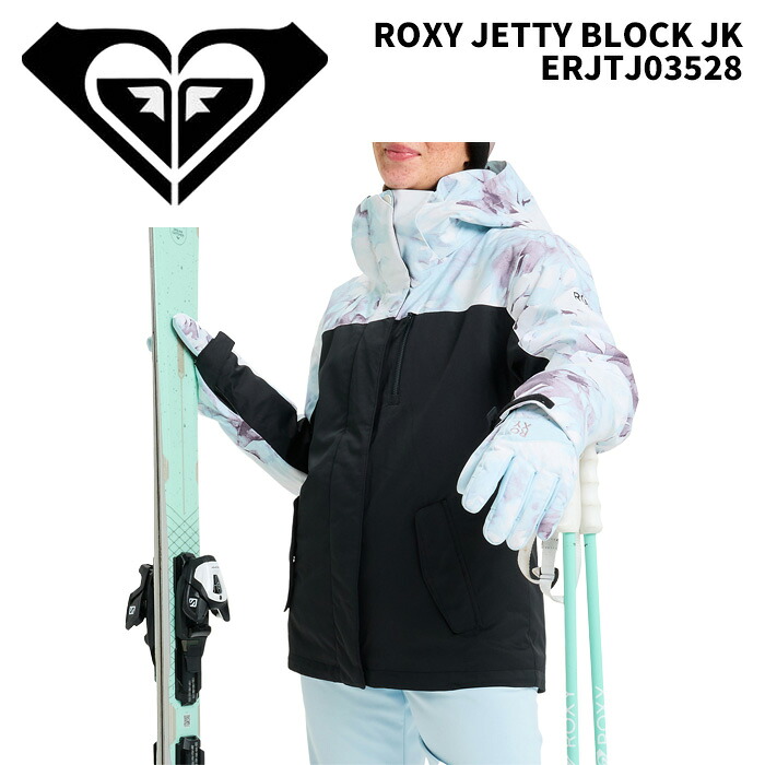 Roxy ロキシー お召しもの ROXY JETTY BLOCK JK【ERJTJ03528】25-26(2026)真似形 上衣 レディース スノーボード用ウェア-スポーツ・アウトドア
