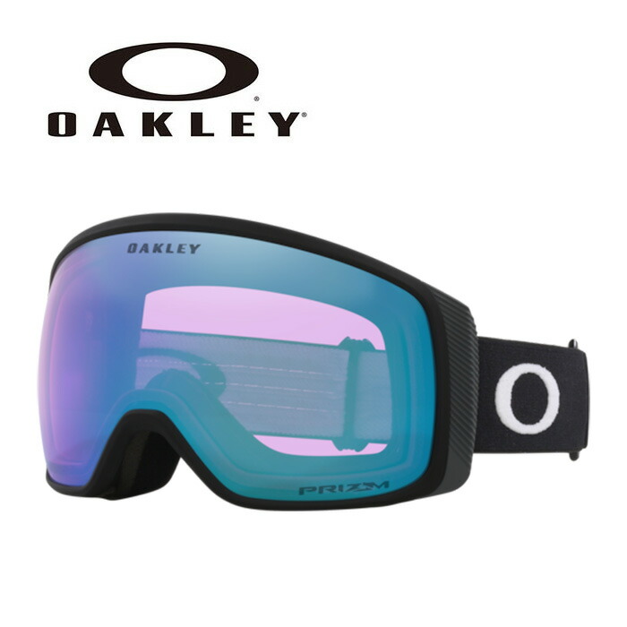OAKLEY オークリー ゴーグル FLIGHT TRACKER M/MATTE BLACK/PRIZM ICED IRIDIUM/OO7105-78 25-26 モデル