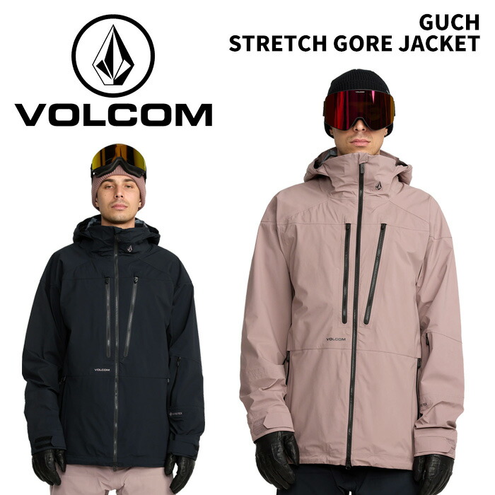 VOLCOM ボルコム 御召しもの GUCH STRETCH GORE JACKET 25-26(2026)ひな形 上衣
