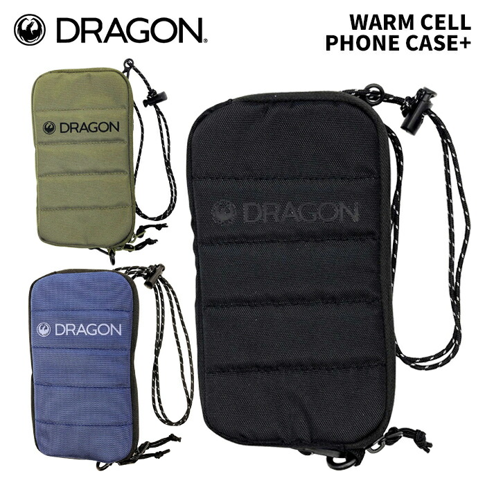 DRAGON ドラゴン WARM CELL PHONE CASE+ ウォームセルフォンケース プラス 25-26 モデル
