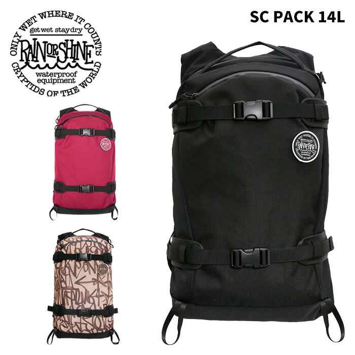 RAIN or SHINE レインオアシャイン うしろ側 SC PACK 14L【25ROS-K02】25-26青写真