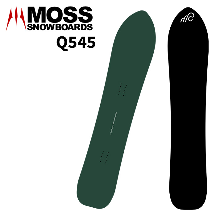 楽天市場】25-26 MOSS Q モス キュウ スノーボード 板 メンズ 158