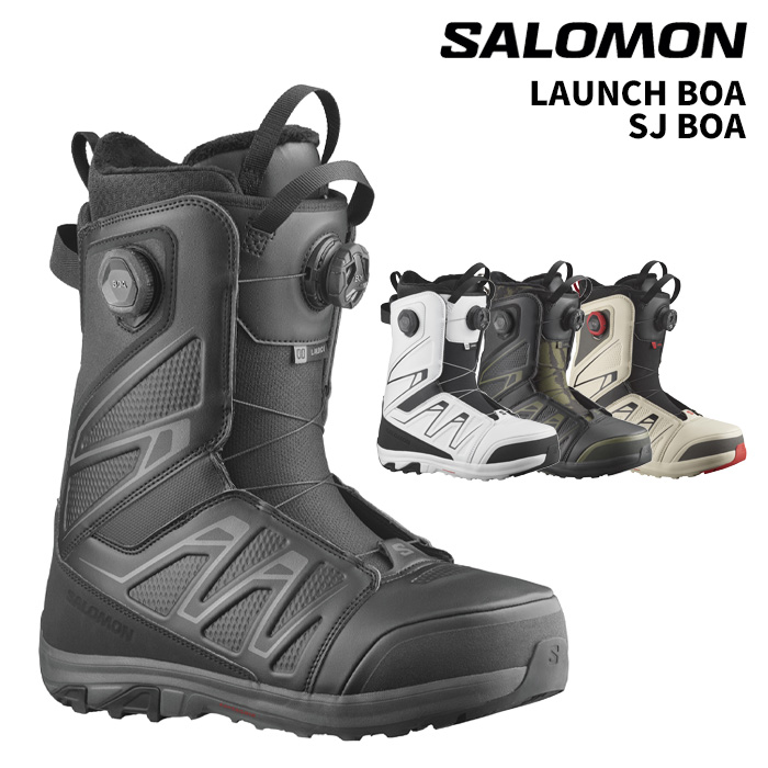 SALOMON サロモン スノーボード ブーツ LAUNCH BOA SJ BOA 25-26 モデル