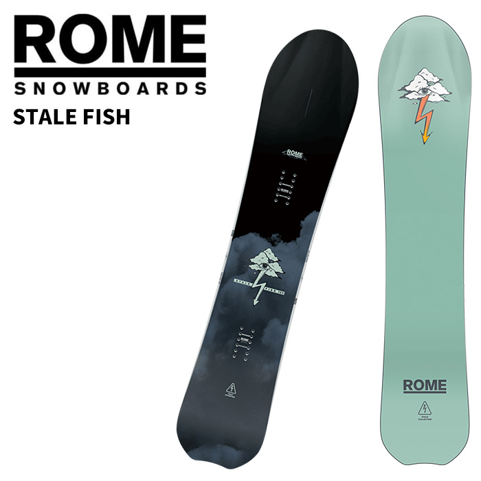 楽天市場】スノーボード ローム ROME SDS STALE FISH 25-26 スターレ