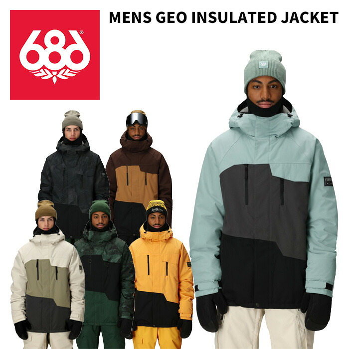 686 シックスエイトシックス 御召しもの MENS GEO INSULATED JACKET 25-26(2026)模範例 上衣