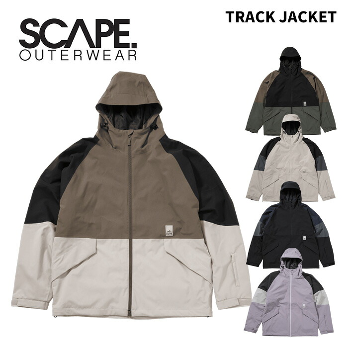 SCAPE 逃げ失せる 御召しもの TRACK JACKET 25-26(2026)模範例 上衣