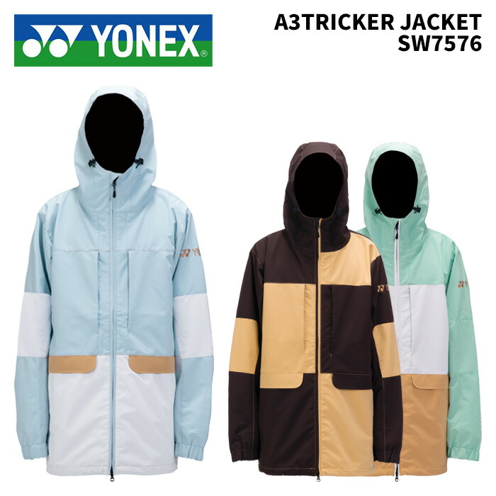 YONEX ヨネックス 御召しもの A3TRICKER JACKET SW7576 25-26(2026)模範例 上衣
