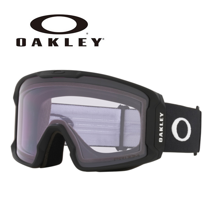 OAKLEY【25/26・LINE MINER L：MATTE BLACK / PRIZM CLEAR】OO7070-88 70708801 オークリー ゴーグル