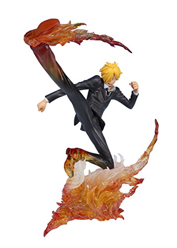 中古 フィギュアーツzero One Piece サンジ 悪魔風脚一級挽き肉 ディアブルジャンブ プルミエール アッシ 約160mm Abs Pvc製 塗装済み完成品フィギュア Waskoogrody Pl