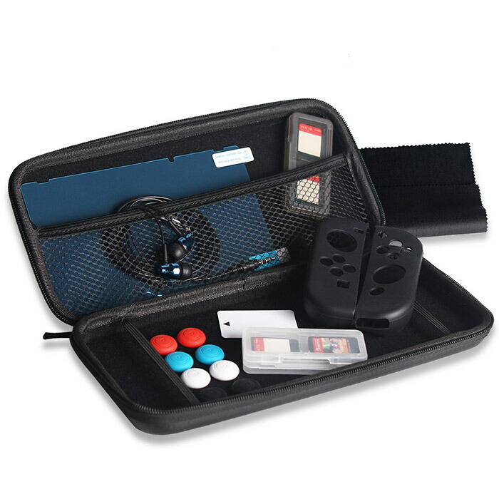 Nintendo Switch セット (専用ケース) Amazon.com: MoKo Switch 2 Accessories Bundle Kit for