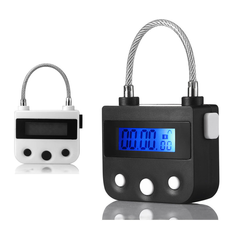 楽天市場】タイマー式南京錠 USB充電 防犯グッズ タイムロック