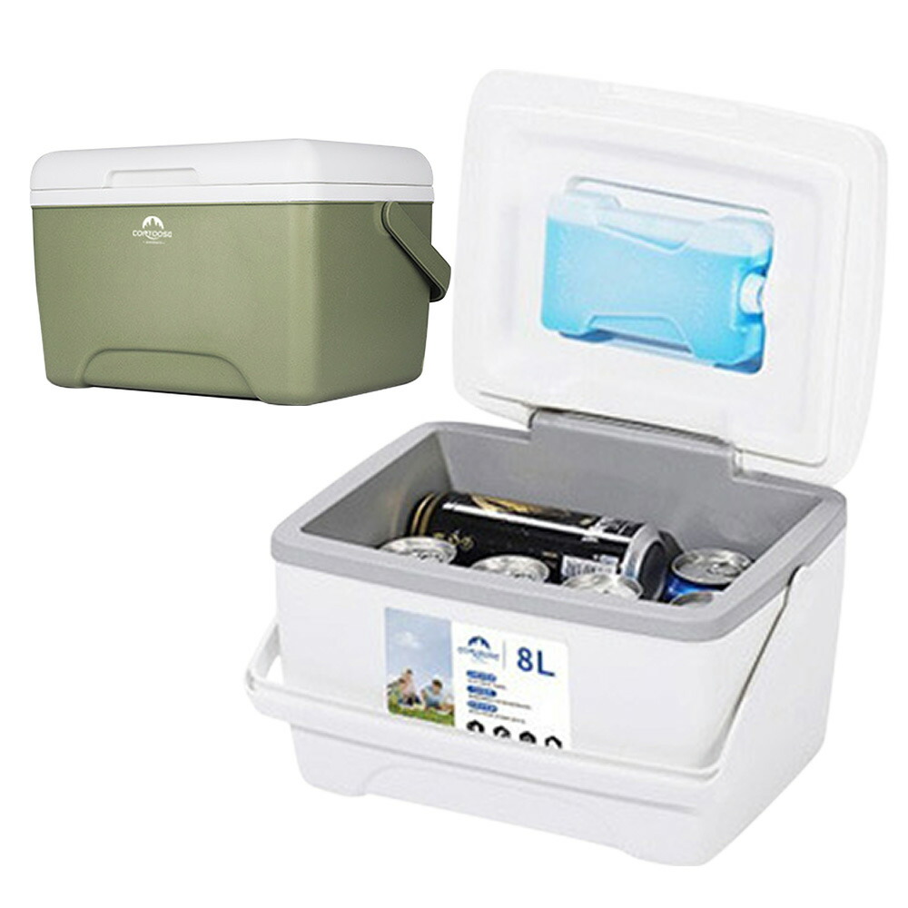 楽天市場】8L クーラーボックス 小型 ハード 保冷ボックス クーラーBOX