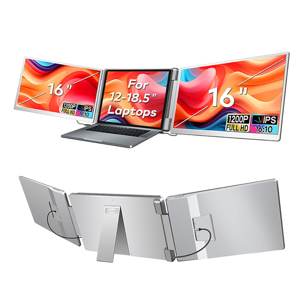 ポータブルトリプルモニター デュアルモニター モバイルモニター Amazon.co.jp: KOGODA デュアルディスプレイ 15.6インチ