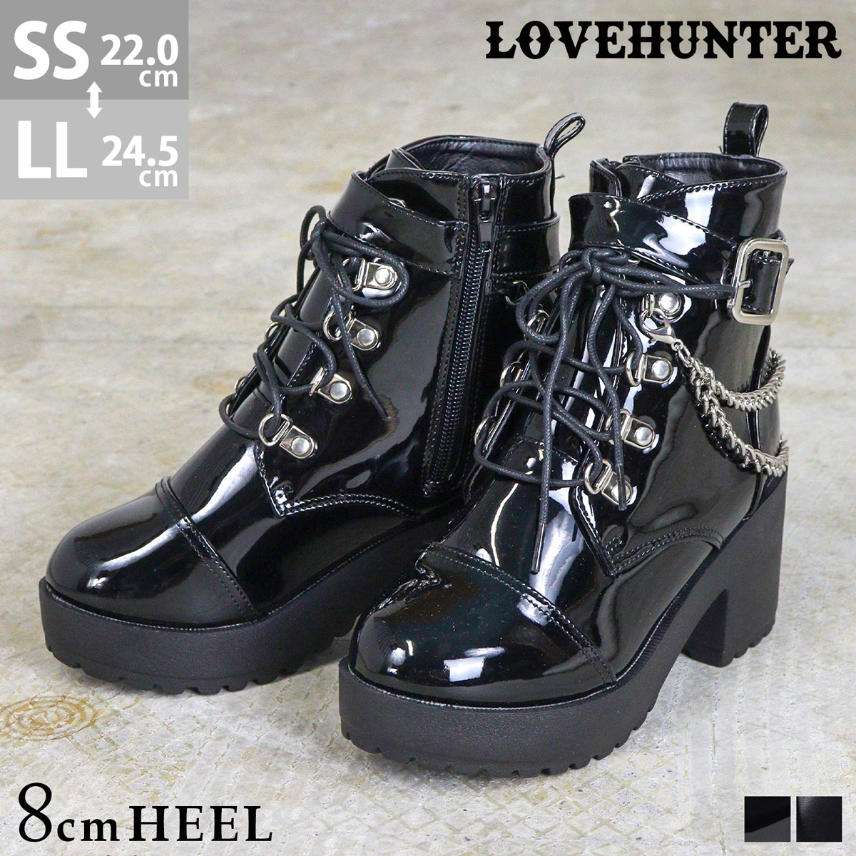 楽天市場】【SALE】ダブルチェーンショートブーツ レディース 靴 靴下