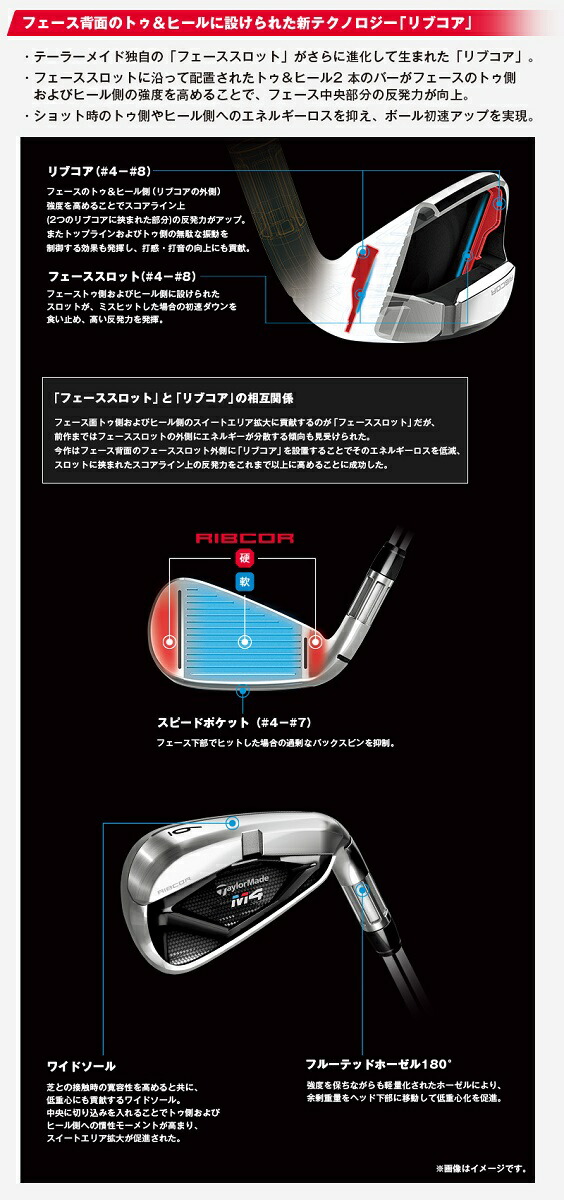 レディース カーボンシャフト M4 2018年モデル FUBUKI TM4 単品アイアン テーラーメイド TaylorMade 日本正規品 アイアン (#5,#6、AW)
