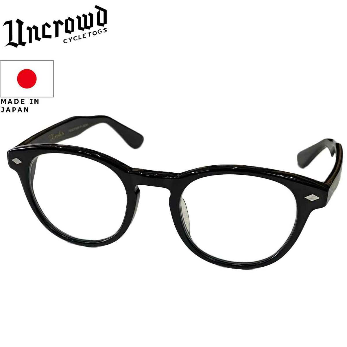 大人気定番商品 UNCROWD アンクラウド LANGLEY black clear cerkafor.com