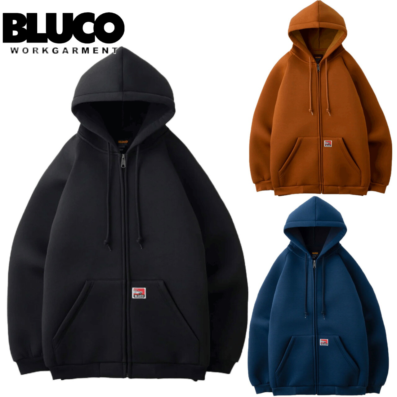 楽天市場】BLUCO WORK GARMENT/ブルコ MICRO FLEECE HOODIE/マイクロ