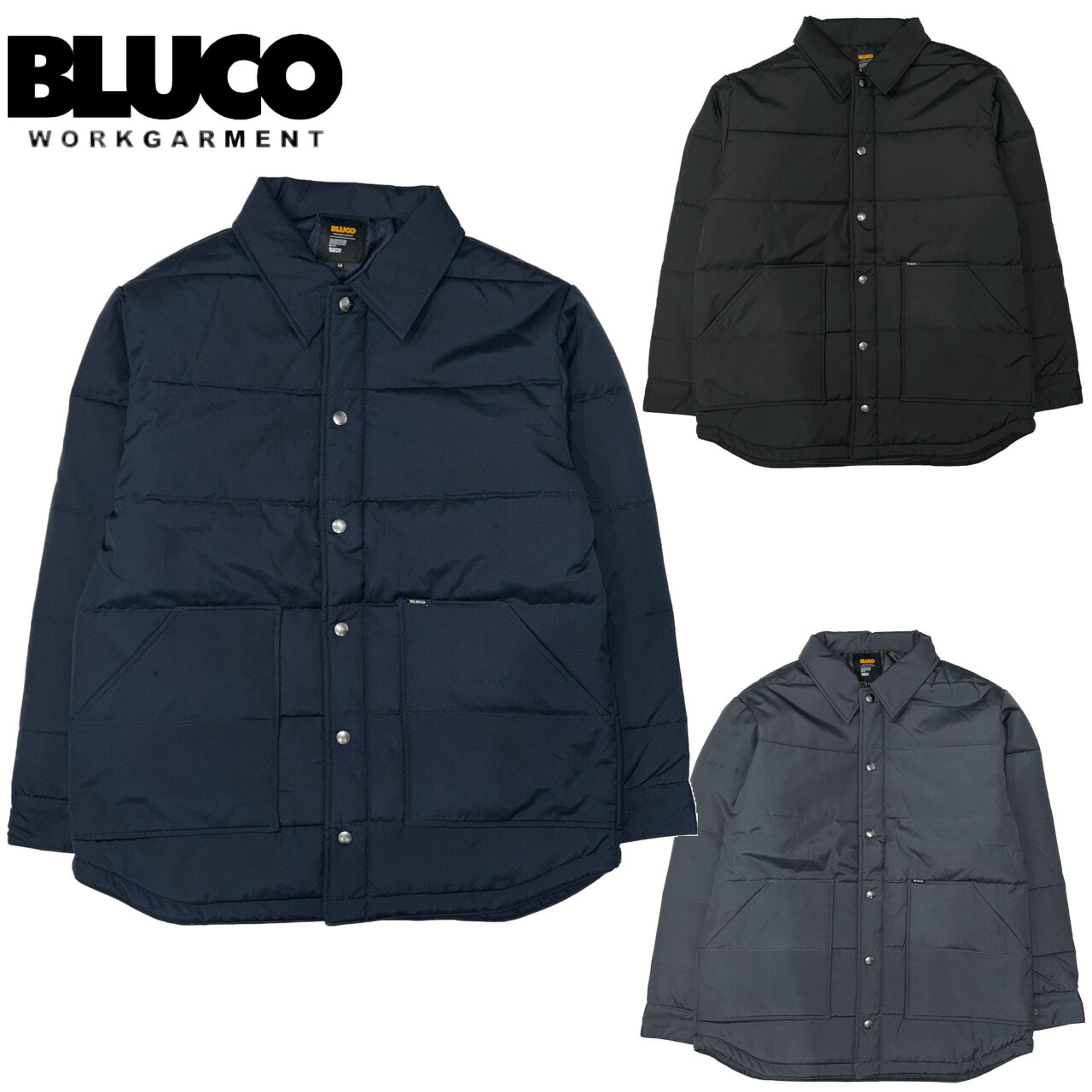BLUCO WORK GARMENTブルコ ライナージャケット キルティング BLUCO ブルコ LINER JACKET ライナー ジャケット アウター 中綿
