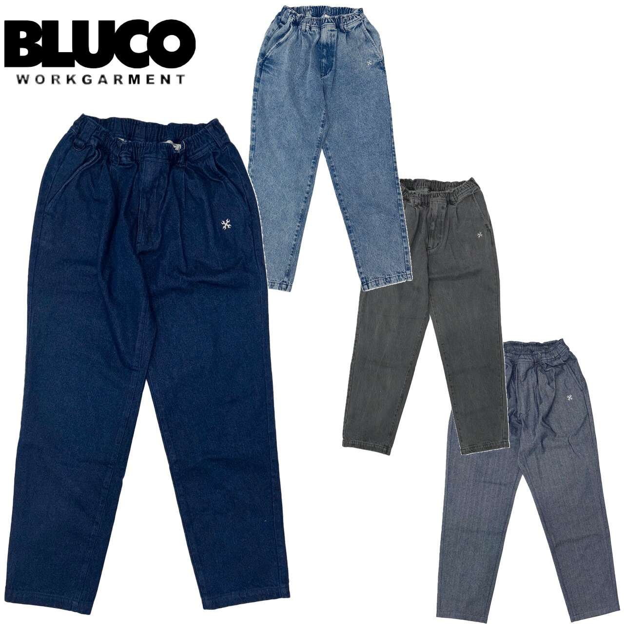 楽天市場】BLUCO WORK GARMENT/ブルコ SLIM DENIM PANTS