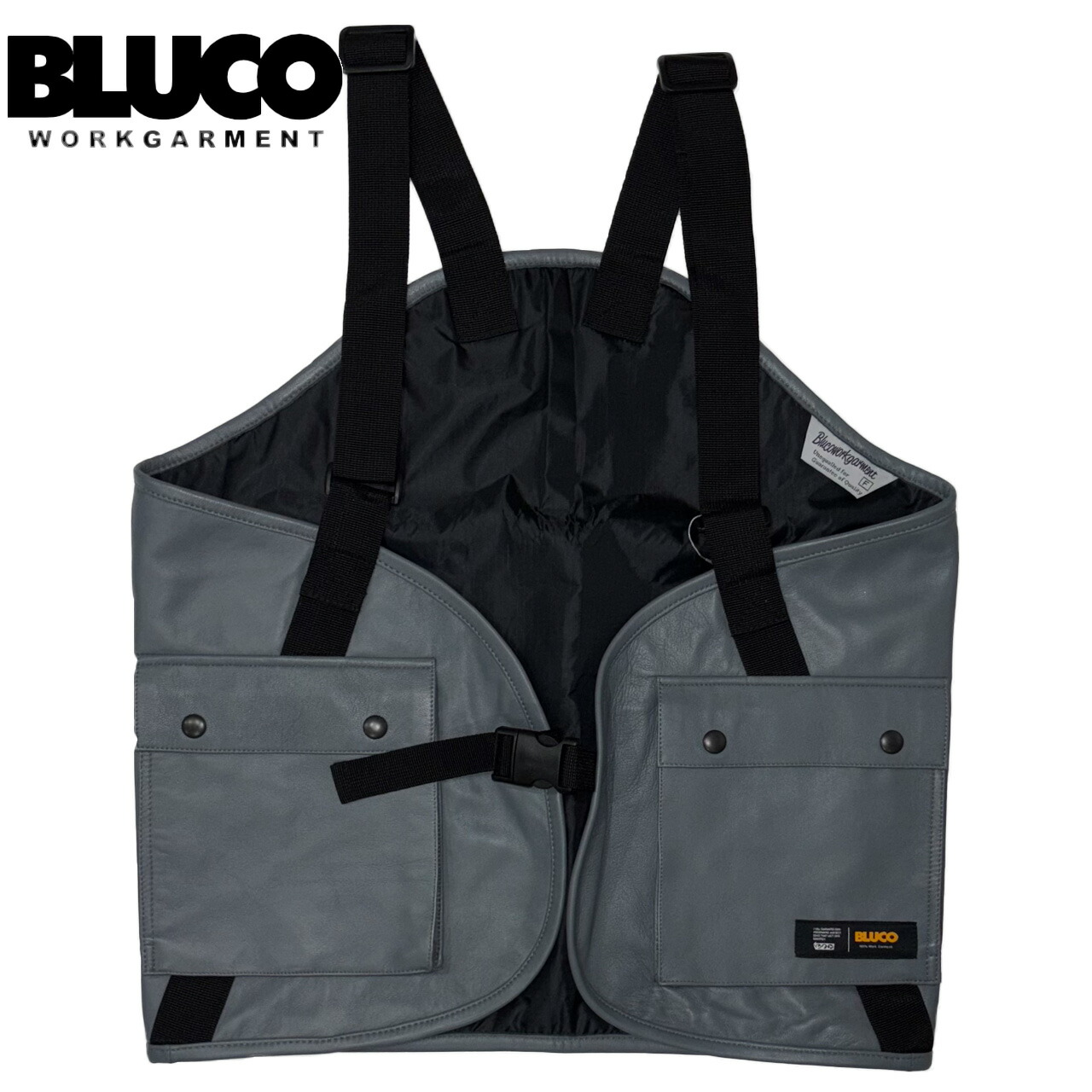 ブルコ BLUCO ユーティリティベスト ブラック BLUCO ブルコ ユーティリティ ベスト UTILITY -VEST SOLID Black