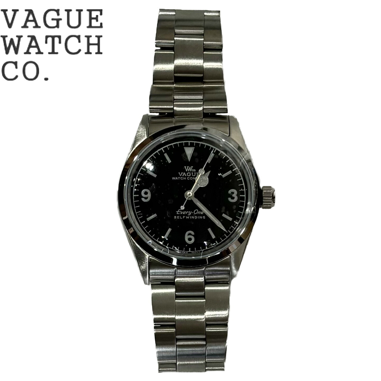 VAGUE WATCH Co. ヴァーグウォッチ Every-One エヴリィワン BLACK e1l001 42,185円
